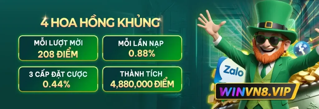 winvn9 khuyến mãi 4 hoa hồng cực khủng